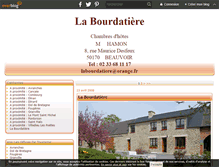 Tablet Screenshot of la-bourdatiere.com
